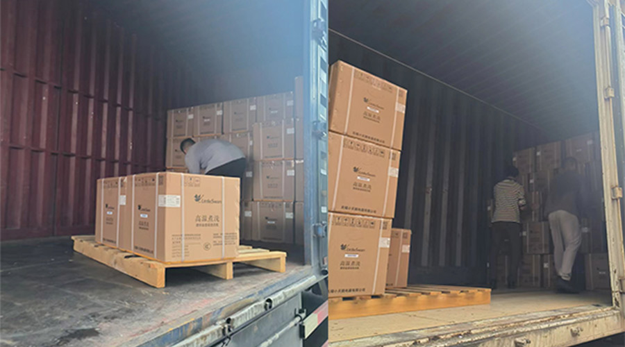 拼速度、高效率地完成國內(nèi)某知名品牌迷你洗衣機(jī)發(fā)貨