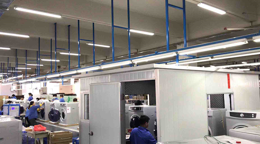 金環(huán)電器如何保證客戶收到的滾筒干衣機(jī)運(yùn)行時(shí)無(wú)異響？
